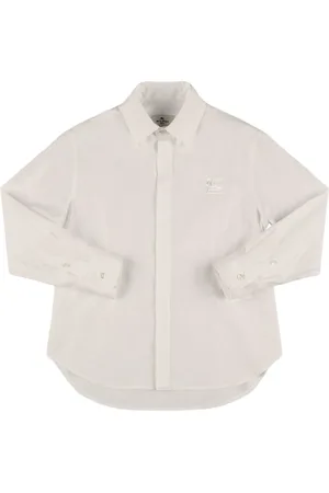 Etro Camisa De Algodón Jacquard