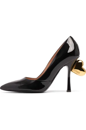 Moschino Tacón De Charol 100mm