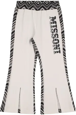 Missoni Pantalones De Jersey De Algodón Estampados