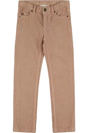 BONPOINT Pantalones De Gabardina De Algodón Stretch