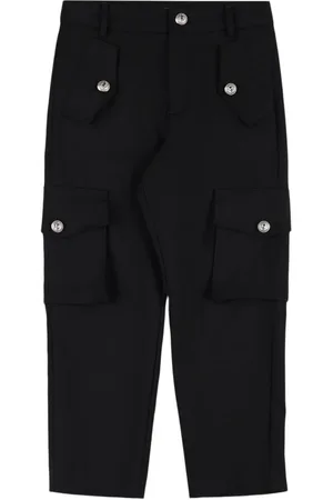 Balmain Pantalones Cargo De Lana