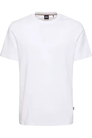 HUGO BOSS Camiseta De Algodón Jersey Con Logo