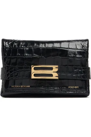 Victoria Beckham Clutch Mini B Buckle Chain De Piel