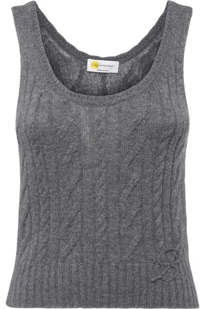 BLUMARINE Top De Punto Sin Mangas