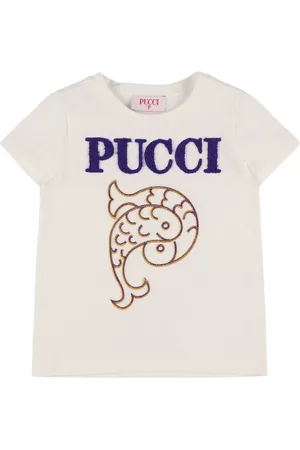 Puccini Camiseta De Jersey De Algodón Bordada