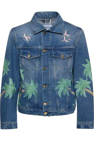 Casablanca Chaqueta De Denim Estampada Y Bordada