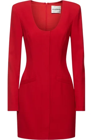 Roland Mouret Vestido Corto De Lana