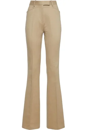 Tom Ford Pantalones Anchos De Algodón