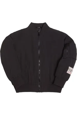 Nº21 Chaqueta Bomber De Algodón Y Techno