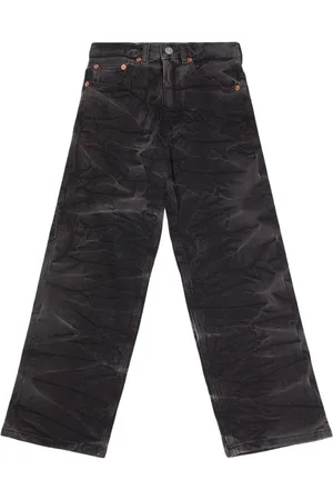 Maison Margiela Jeans De Denim De Algodón Stretch