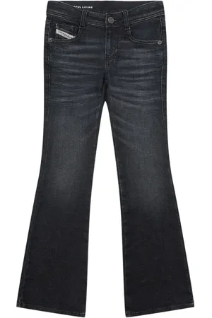 Diesel Jeans Acampanados De Algodón Stretch
