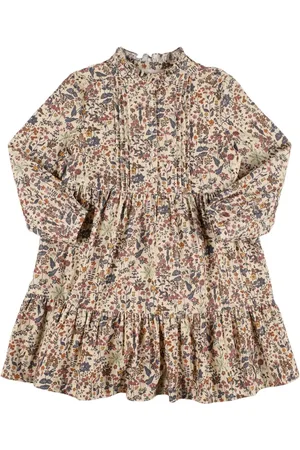 BONPOINT Vestido De Algodón Estampado