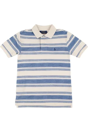 Ralph Lauren Polo De Algodón Con Logo Bordado