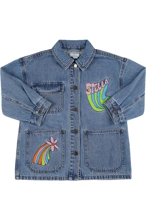 Stella McCartney Sobrecamisa Oversize De Denim De Algodón