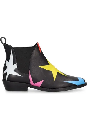 Stella McCartney Botines De Piel Con Estampado