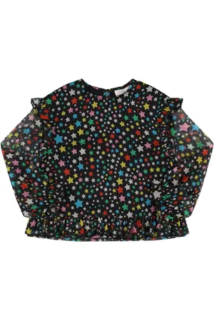 Stella McCartney Camisa De Chifón Estampado