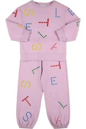Stella McCartney Sudadera Y Pantalones De Felpa De Algodón