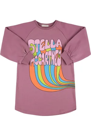 Stella McCartney Vestido De Algodón Con Estampado