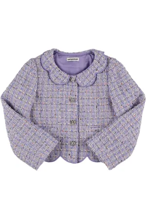 Self-Portrait Chaqueta Corta De Bouclé