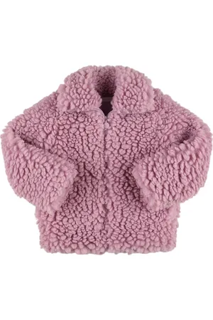 Stella McCartney Abrigo De Shearling Sintético