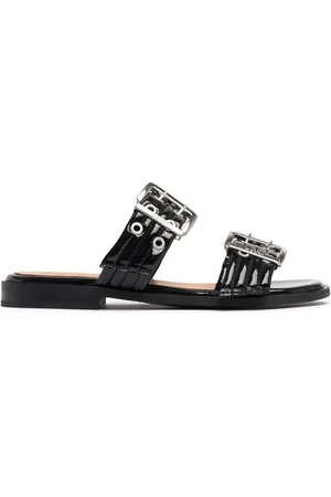Ganni Sandalias Con Hebillas 5mm