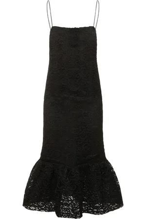 Interior Vestido Midi De Algodón