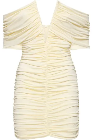 MAGDA BUTRYM Vestido Corto De Jersey Hombros Descubiertos