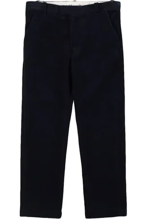 BONPOINT Pantalones De Gabardina De Algodón