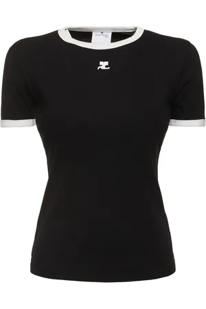 Courrèges Camiseta De Algodón