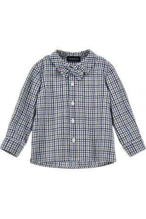 MONNALISA Camisa De Algodón Popelina Con Estampado