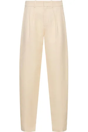 Ralph Lauren Pantalones De Lino Y Seda