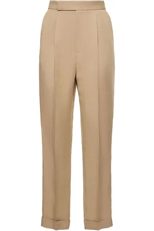 Ralph Lauren Pantalones Rectos De Lino