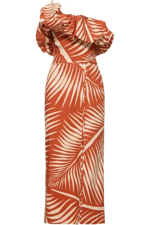 JOHANNA ORTIZ Vestido Midi De Popelina