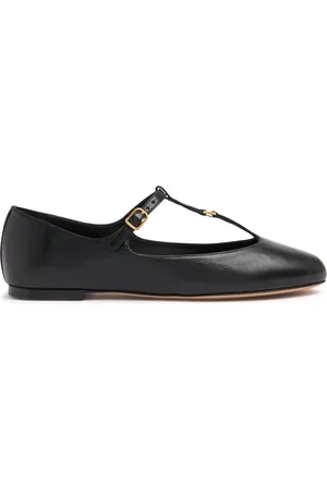 Chloé Zapatos Planos Mary Jane De Piel 10mm