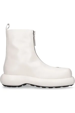 Jil Sander Botines De Piel Con Cremallera 40mm