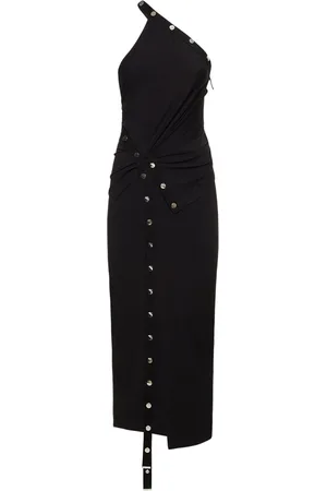 The Attico Vestido Midi De Jersey Stretch