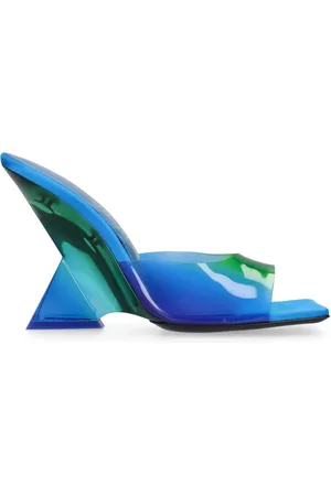 The Attico Mules De Pvc Y Plexi 105mm