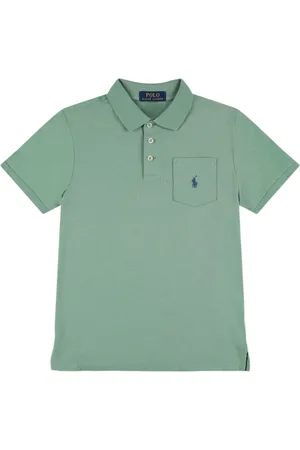 Ralph Lauren Polo De Algodón Con Logo Bordado