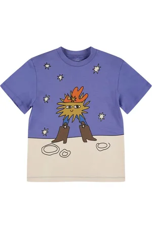 Stella McCartney Camiseta De Jersey De Algodón Estampada
