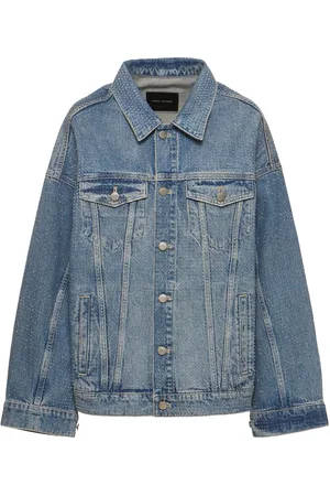 Marc Jacobs Chaqueta De Denim Con Cristales
