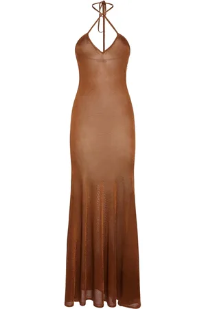 Tom Ford Vestido Largo De Punto De Viscosa Jersey