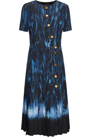 Altuzarra Vestido Midi De Satén Estampado