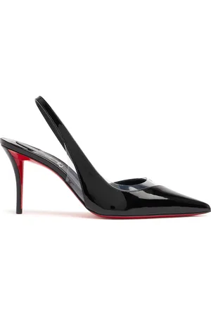 Christian Louboutin Salones De Charol Y Pvc 80mm
