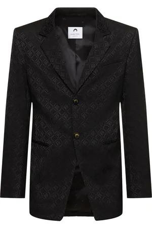 Marine Serre Blazer De Jacquard