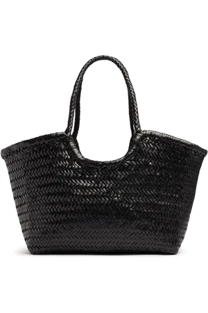 Dragon Diffusion Bolso Grande Nantucket De Piel Trenzada