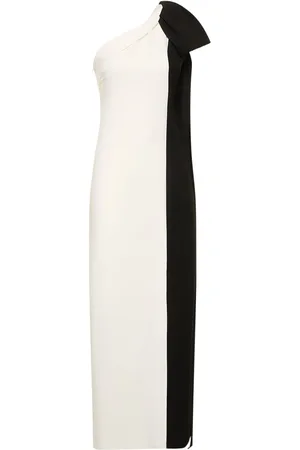 Roland Mouret Vestido Asimétrico De Cady Stretch