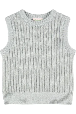 BONPOINT Chaleco De Punto De Cashmere Y Lana