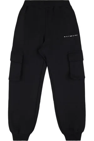 Balmain Pantalones Deportivos Cargo De Algodón