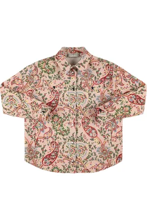 Etro Chaqueta De Algodón Stretch Estampado