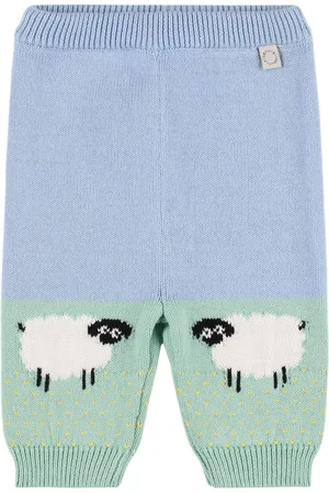 Stella McCartney Pantalones De Punto De Algodón